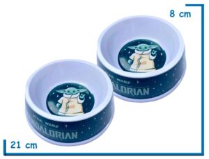 CERDA STAR WARS THE MANDALORIAN COMEDERO BEBEDERO X2