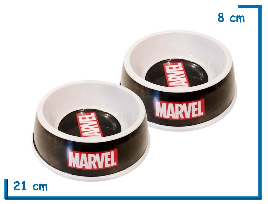 CERDA MARVEL COMEDERO BEBEDERO X2