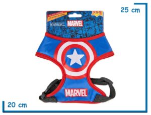 CERDA MARVEL CAPTAIN AMERICA ARNES CONFORT PARA PERRO TALLE XS-S