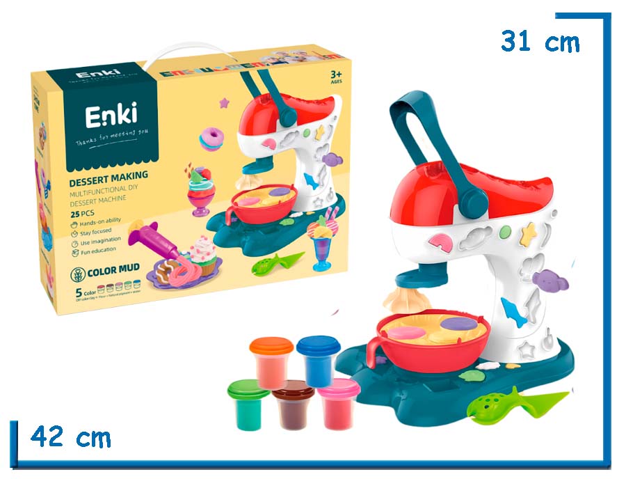 ENKI DESSERT MAKING SET DE MASAS 25PZS