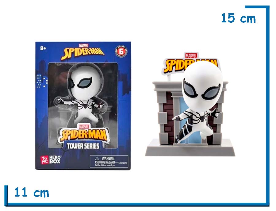 YUME HERO BOX FUTURE FUNDATION SPIDER-MAN TOWER SERIES SPIDER-MAN