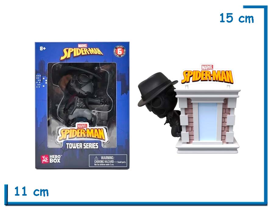 YUME HERO BOX SPIDER-MAN NOIR TOWER SERIES SPIDER-MAN