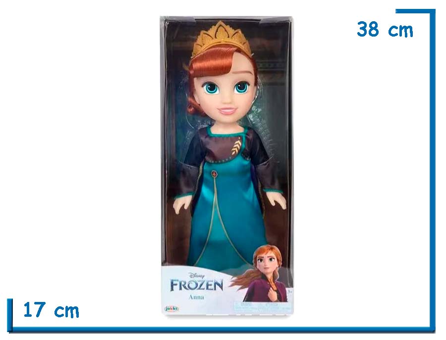 JAKKS FROZEN ANNA (VESTIDO VERDE) DOLL
