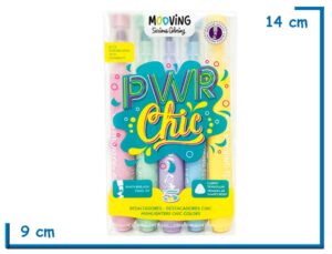 MOOVING PWR CHIC RESALTADORES COLORES CHIC X5