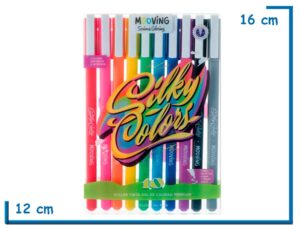 MOOVING SILKY COLORS ROLLER TINTA GEL X10