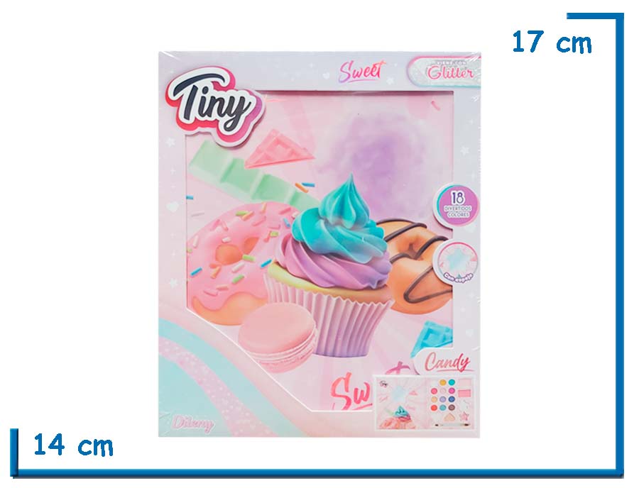 TINY FASHION MAKE UP CANDY MAQUILLAJE CON ESPEJO