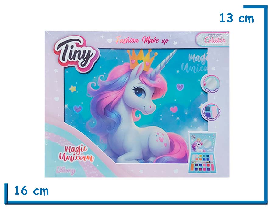 TINY FASHION MAKE UP MAGIC UNICORN MAQUILLAJE CON ESPEJO