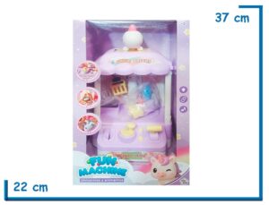 KIDS CLUB FUN MACHINE UNICORNIOS Y ANIMALITOS MAQUINA AGARRA PELUCHES