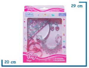 TINY MAGIC SET DE HADAS VINCHA AROS COLLAR Y PULSERA