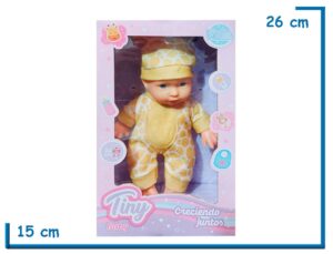 TINY BABY BEBE ROPITA JIRAFA MANCHAS AMARILLAS 22CM