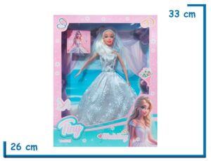 TINY FANTASY WEDDING MUÑECA VESTIDO DE NOVIA