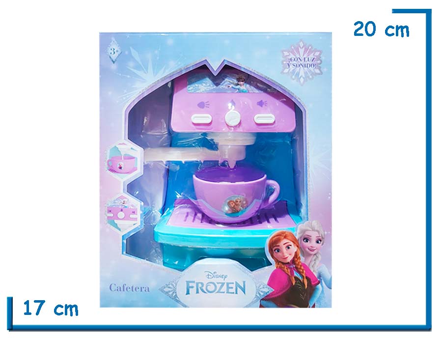 FROZEN CAFETERA MAGICA CON LUZ Y SONIDO