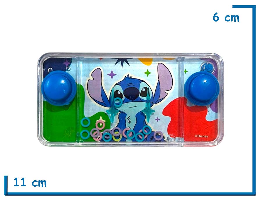 STITCH JUEGO DE AGUA AROS LOCOS 5 COLORES