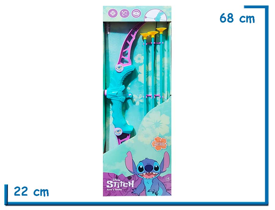 STITCH SET DE ARCO Y FLECHA