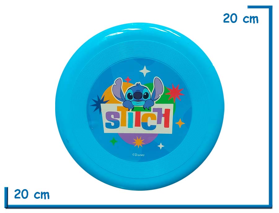 STITCH DISCO VOLADOR CELESTE