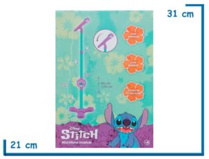 STITCH MICROFONO MUSICAL DE PIE