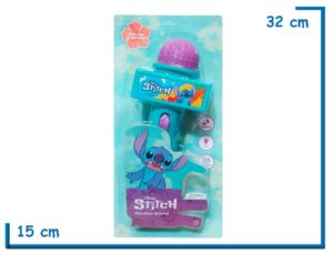 STITCH MICROFONO MUSICAL TURQUESA A PILAS