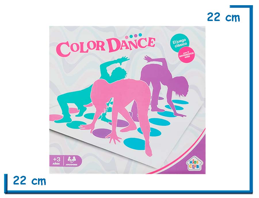 KIDS CLUB COLOR DANCE CHICO COLORES PASTEL