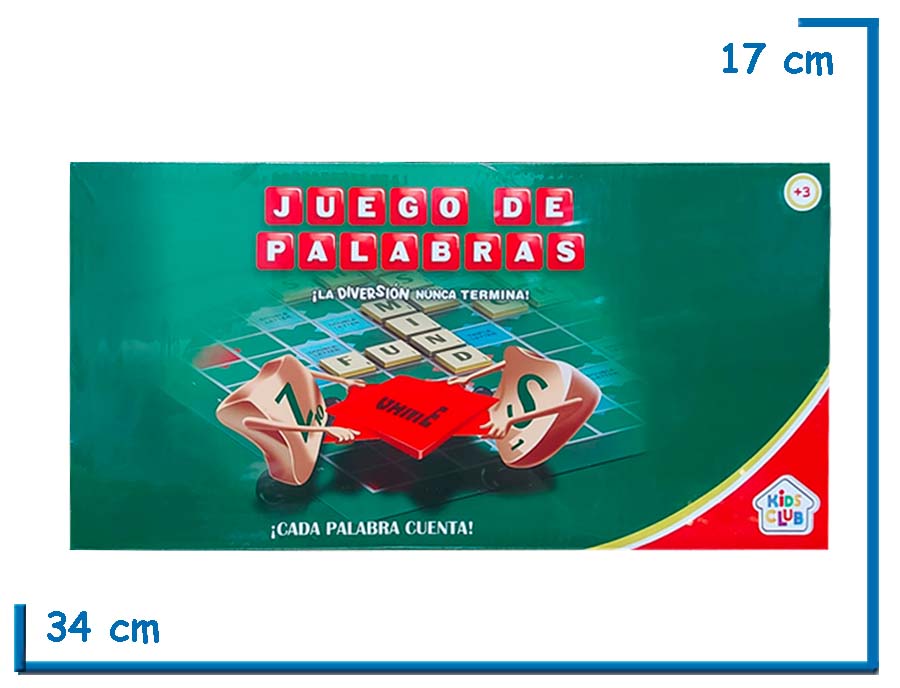 KIDS CLUB JEUEGO DE PALABRAS CRUZADAS GRANDE