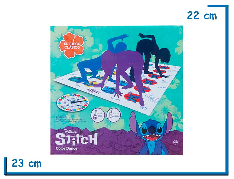 STITCH COLOR DANCE JUEGO DE MESA
