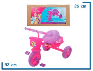 DISNEY PRINCESA TRICICLO CON CANASTO