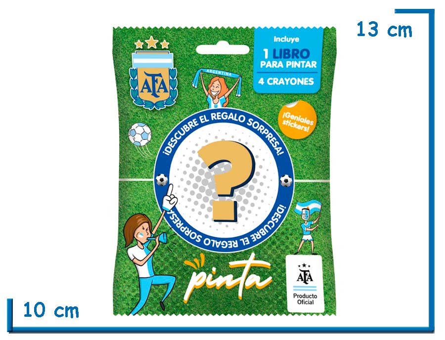 PINTA AFA CON REGALO SORPRESA