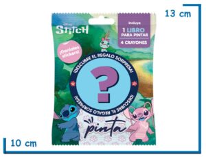 PINTA STITCH CON REGALO SORPRESA
