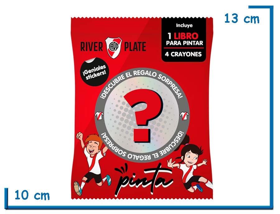 PINTA RIVER PLATE CON REGALO SORPRESA