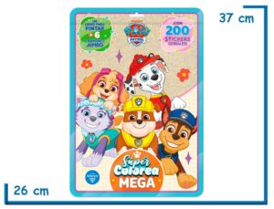 SUPER COLOREA MEGA PAW PATROL