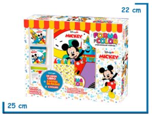FORMA & COLOR PARA MODELAR Y PINTAR DISNEY JR MICKEY