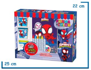 FORMA & COLOR PARA MODELAR Y PINTAR SPIDEY AF