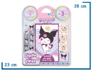 DISEÑA Y PINTA KUROMI