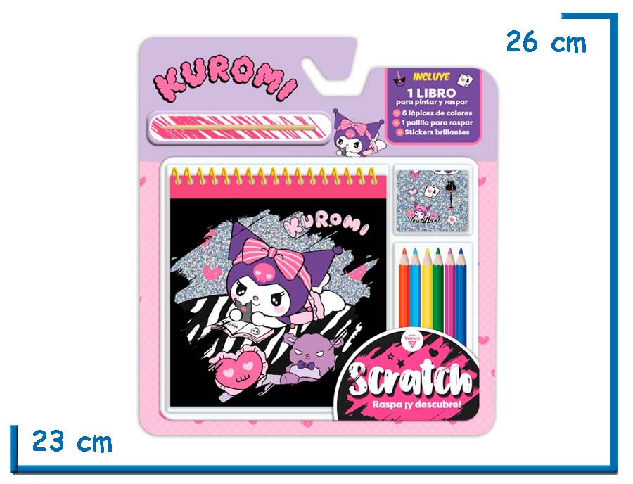 SCRATCH RASPA Y DESCUBRE KUROMI
