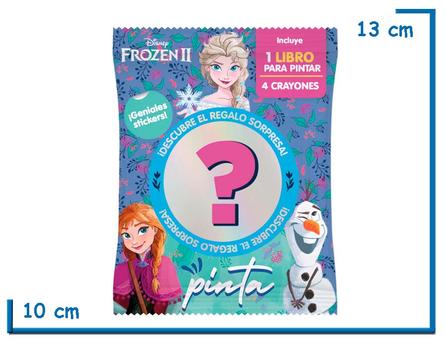 PINTA FROZEN II CON REGALO SORPRESA