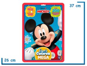 SUPER COLOREA MEGA DISNEY JR MICKEY
