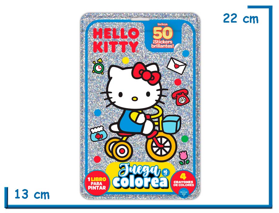 JUEGA Y COLOREA HELLO KITTY