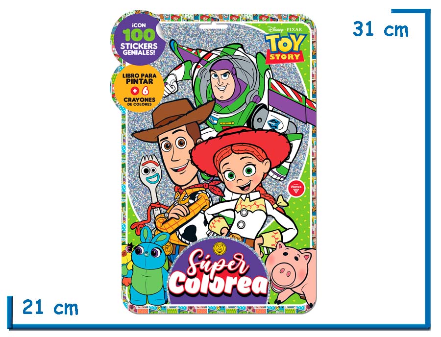 SUPER COLOREA TOY STORY