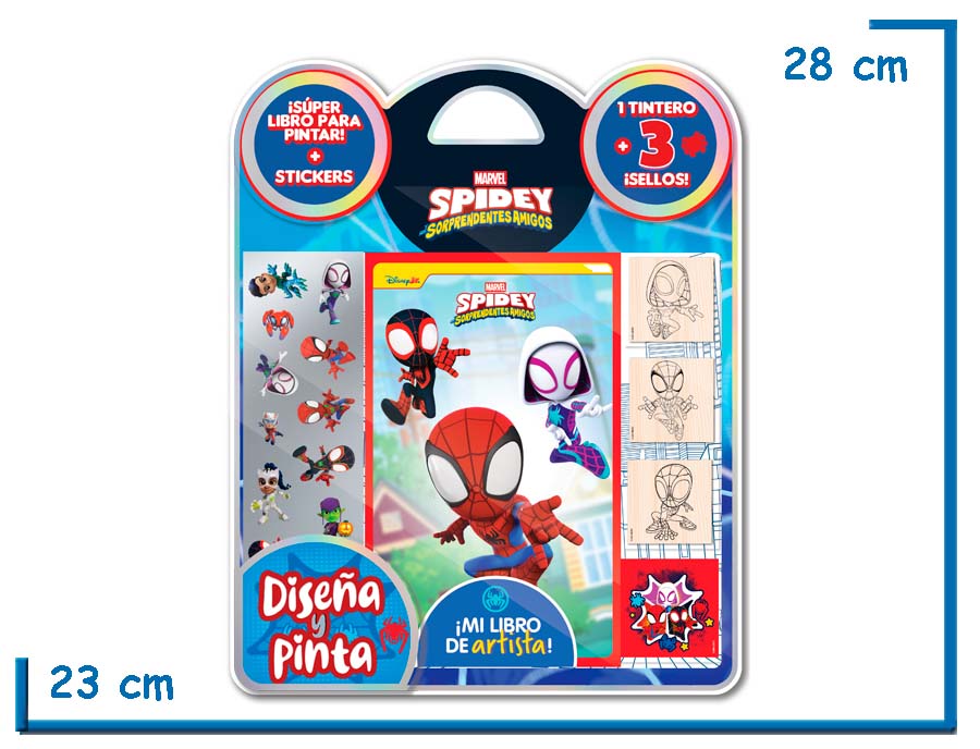 DISEÑA Y PINTA SPIDEY AF