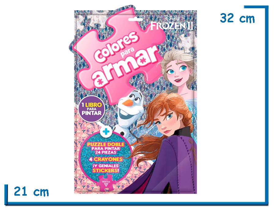 COLORES PARA ARMAR FROZEN II