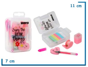 SET DE ESCRITORIO ENJOY THE LITTLE THINGS X5 PZS