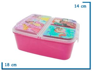 DISNEY PRINCESA HERMETICO LUNCHERA MULTIPLE