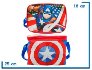 MARVEL CAPTAIN AMERICA COOLER BAG LUNCHERA TERMICA