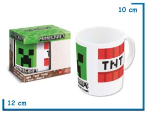 STOR MINECRAFT TNT CREEPER TAZA CERAMICA CLASICA EN CAJA 325ML