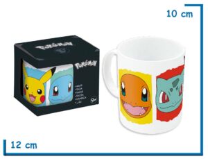 STOR POKEMON BASICOS GEN1 TAZA CERAMICA CLASICA EN CAJA 325ML