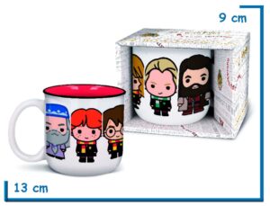 STOR HARRY POTTER PERSONAJES CHIBI TAZA CERAMICA DELUXE EN CAJA 414ML