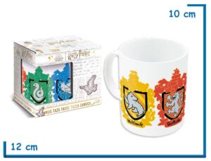 STOR HARRY POTTER CASAS TAZA CERAMICA CLASICA EN CAJA 325ML