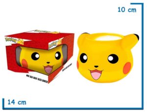 STOR PIKACHU POKEMON 3D MUG TAZA CERAMICA EN CAJA