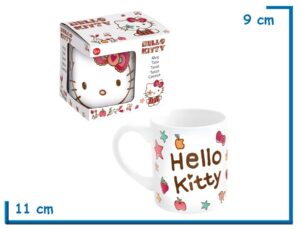 STOR HELLO KITTY CARA TAZA CERAMICA INFANTIL EN CAJA 237ML