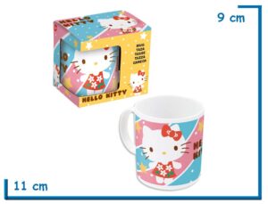 STOR HELLO KITTY FRANJAS TAZA CERAMICA INFANTIL EN CAJA 237ML