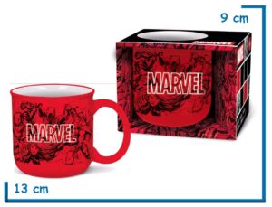 STOR MARVEL AVENGERS GRUPO RYN TAZA CERAMICA DELUXE EN CAJA 414ML